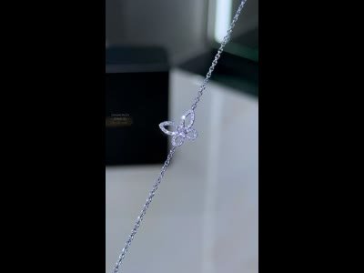 Браслет GRAFF Mini Butterfly Silhouette з діамантами 0.12ct