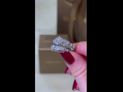 Перстень BVLGARI SERPENTI VIPER з діамантами 1.58ct