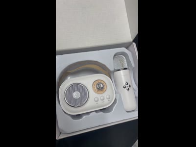 Портативна Bluetooth колонка для караоке з мікрофоном