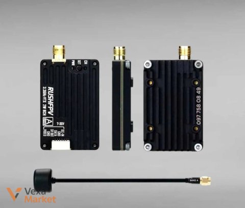 Відеопередавач RushFPV 3.3GHz 2W з антеною