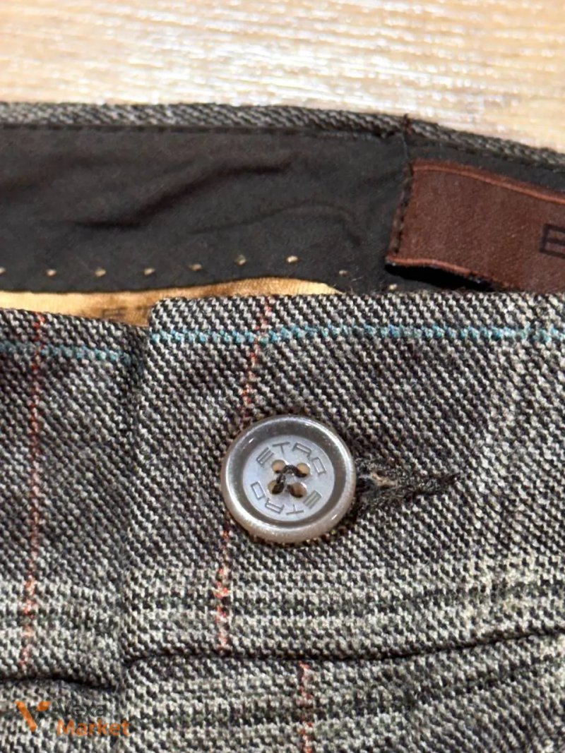 Vintage Etro Wool Pants Women's Size 38 — фото 7