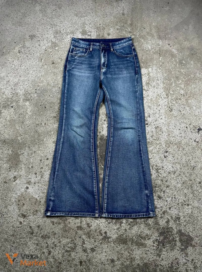 Вінтажні джинси bootcut у японському стилі Y2K — фото 3