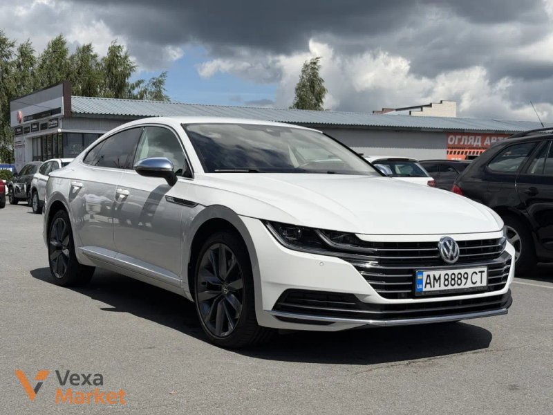 Volkswagen Arteon 2018 2.0 л Бензин Автомат Повний Білий — фото 2