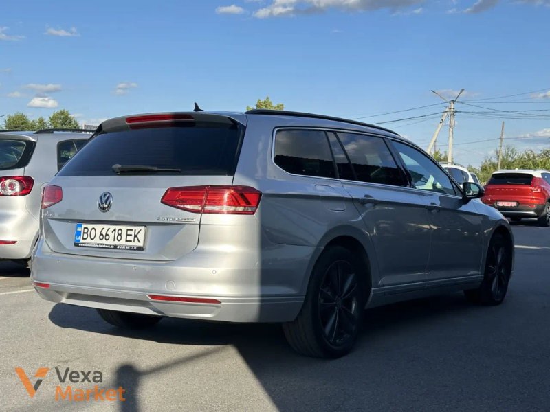 Volkswagen Passat 2015 Дизель 2.0 л. Сірий — фото 3