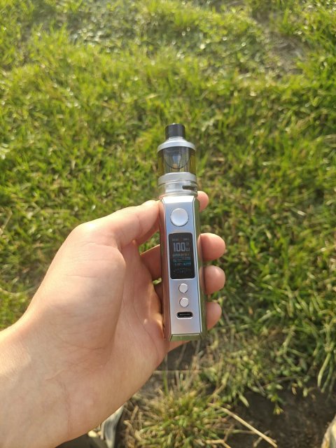 Voopoo Drag X Plus Pro 100W with TPP tank Kit Як новий продаю йому олин день з акамулятором в комплекті іспар