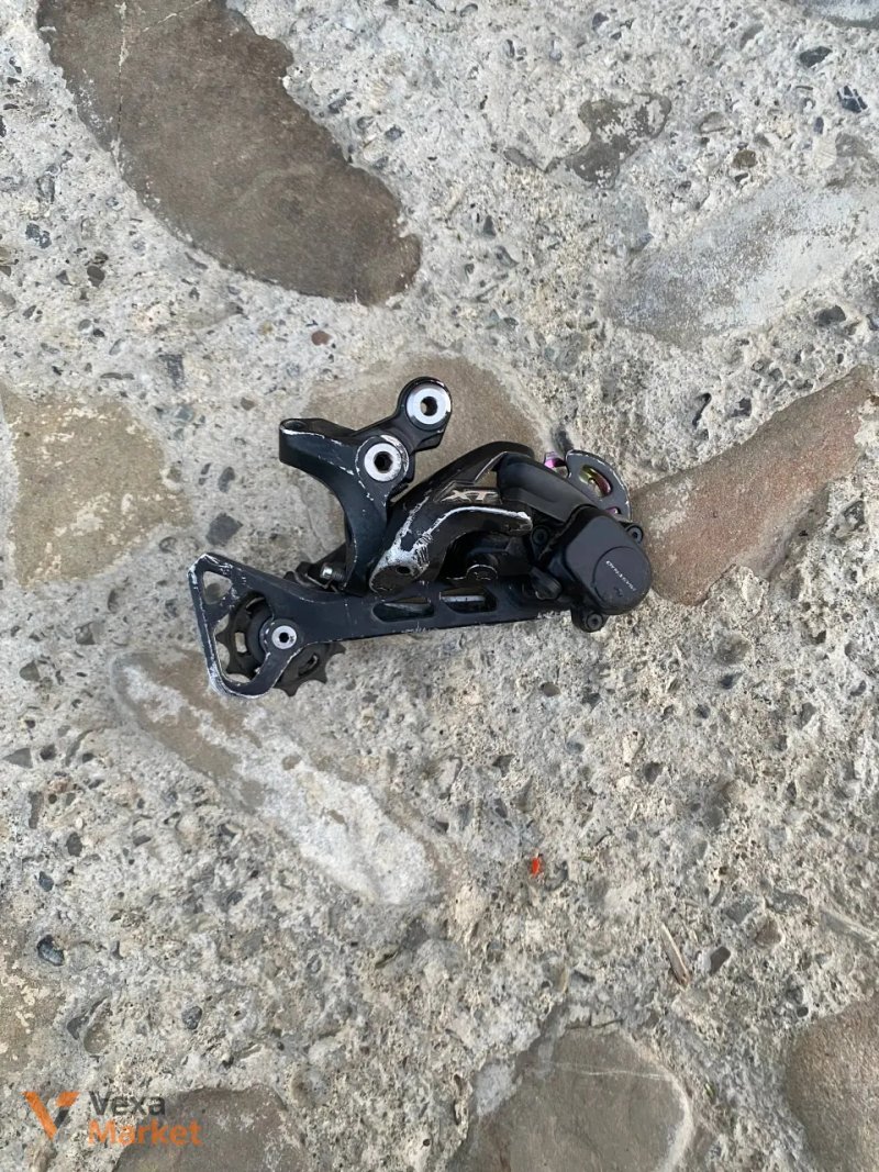 Задня втулка Shimano Deore, задній перемикач Shimano Deore, ротор Center Lock 160 мм — фото 2