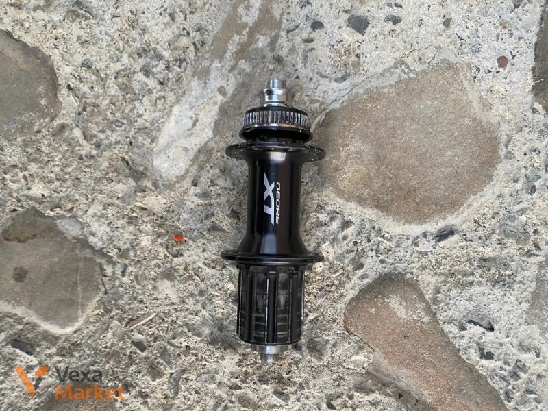 Задня втулка Shimano Deore, задній перемикач Shimano Deore, ротор Center Lock 160 мм — фото 3