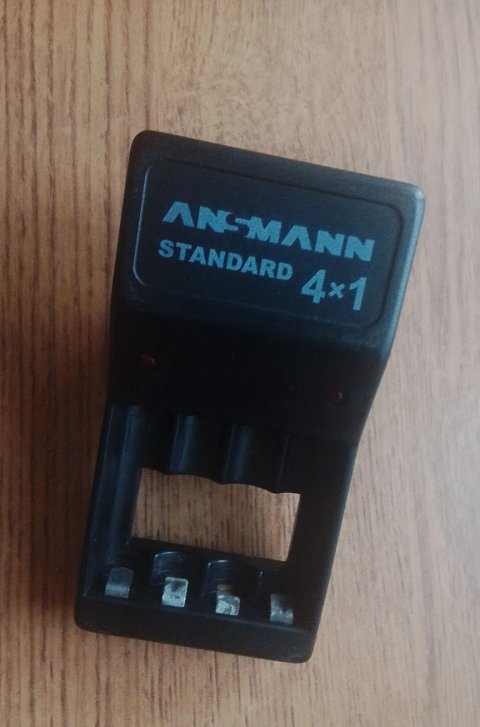Зарядний пристрій Ansmann standard 4x1 для акумуляторних батарейок АА (R6), 4 слоти