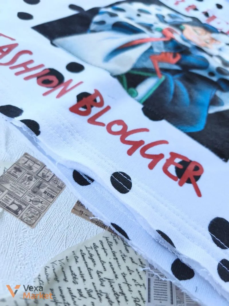 Жіноча кофтинка з принтом Cruella Fashion Blogger — фото 2