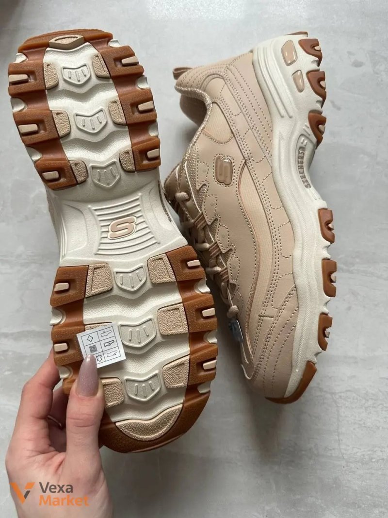 Жіночі кросівки Skechers D'Lites шкіряні з меморі устілкою 28 см — фото 6