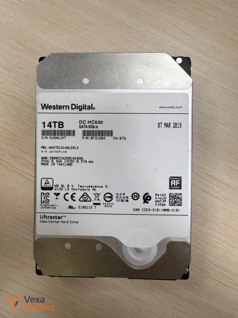 Жорсткий диск Western Digital DC HC530 14TB SATA 6Gb/s 7200 RPM