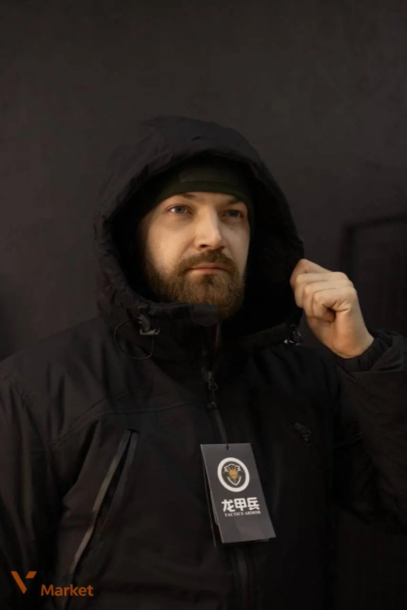 Зимова тактична куртка TACTICS ARMOR 2.0 Black — фото 9