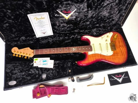 (1 of 100) Fender® Custom Shop Presidential Select Stratocaster® 60th Anniversary Limited Edition '2006 Wine Red Stain