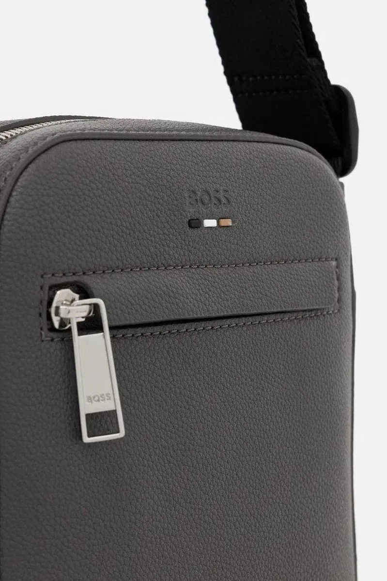 100% ОРИГИНАЛ BOSS Hugo ray classic bag мужская сумка серая В НАЛИЧИИ — фото 2