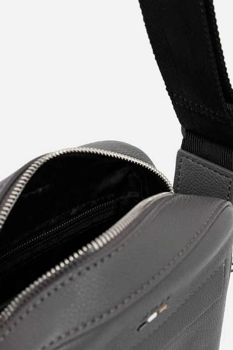 100% ОРИГИНАЛ BOSS Hugo ray classic bag мужская сумка серая В НАЛИЧИИ — фото 5