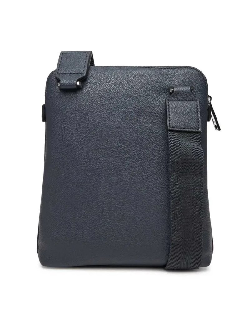100% ОРИГІНАЛ BOSS ray classic vertical navy medium сумка синя чоловіча нова колекція через плече — фото 4