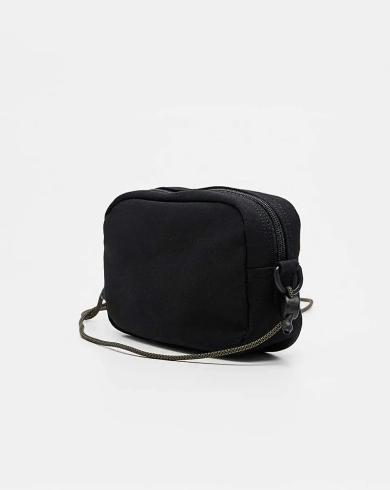 100% ОРИГІНАЛ Emporio Armani nylon crossbody bag NEW сумка чорна кросбоді через плече нейлонова унісекс практична на кожен день — фото 3