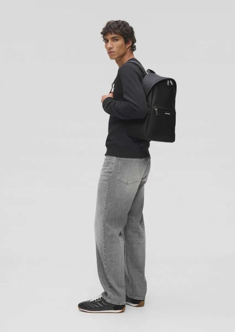 100% ОРИГІНАЛ Karl Lagerfeld essential black backpack NEW чоловічий унісекс рюкзак чорний на кожен день нова колекція 2026 — фото 2