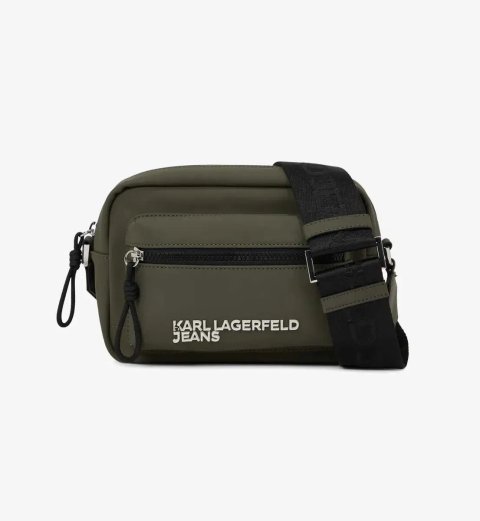 100% ОРИГІНАЛ Karl Lagerfeld jeans khaki crossbody bag NEW чоловіча сумка хакі через плече два відділення нова колекція 2026