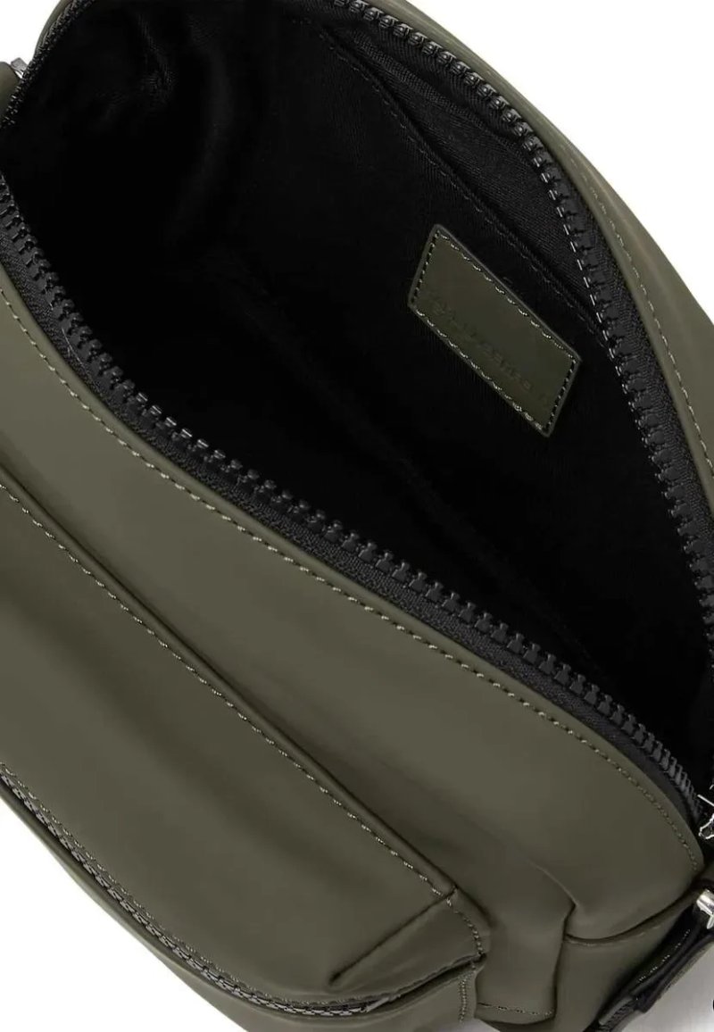 100% ОРИГІНАЛ Karl Lagerfeld jeans khaki crossbody bag NEW чоловіча сумка хакі через плече два відділення нова колекція 2026 — фото 4