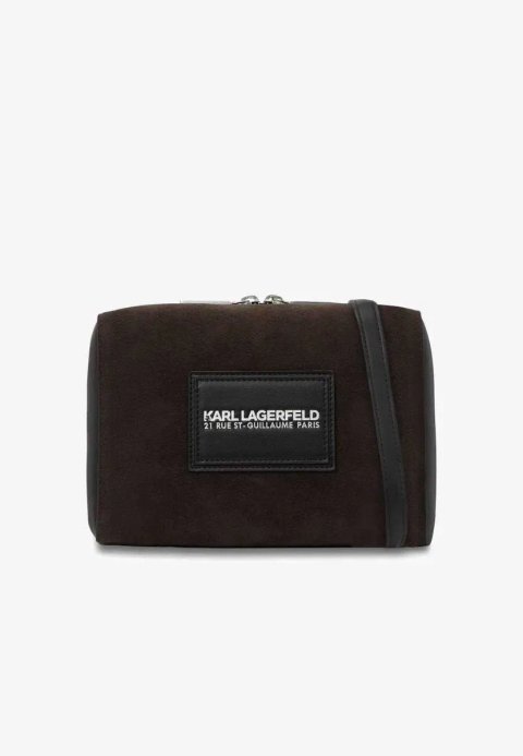 100% ОРИГІНАЛ Karl Lagerfeld K/traveller suede crossbody bag NEW чоловіча сумка через плече нова колекція 2026 В НАЯВНОСТІ