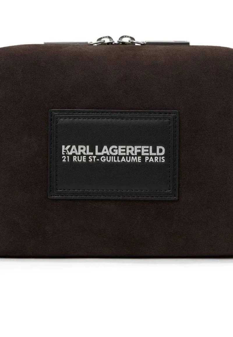 100% ОРИГІНАЛ Karl Lagerfeld K/traveller suede crossbody bag NEW чоловіча сумка через плече нова колекція 2026 В НАЯВНОСТІ — фото 5