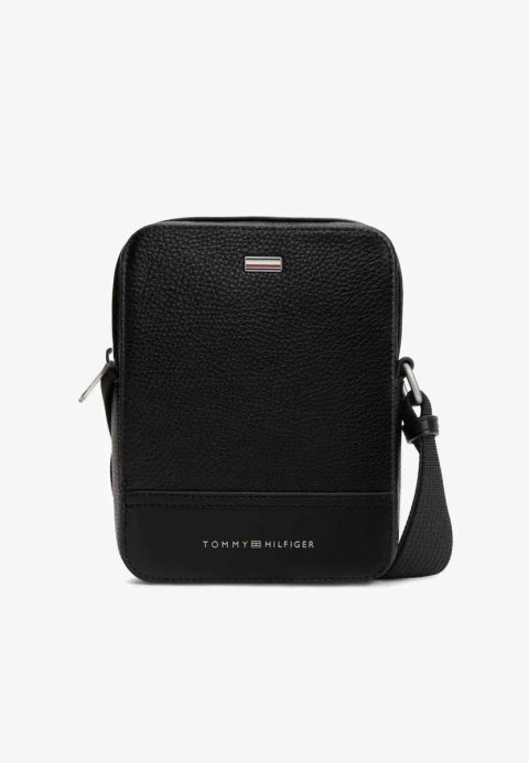 100% ОРИГІНАЛ Tommy Hilfiger central logo reporter bag black сумка чорна чоловіча через плече нова колекція 2026 В НАЯВНОСТІ
