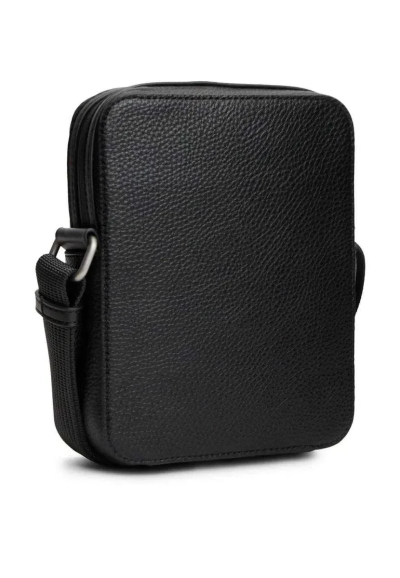 100% ОРИГІНАЛ Tommy Hilfiger central logo reporter bag black сумка чорна чоловіча через плече нова колекція 2026 В НАЯВНОСТІ — фото 3
