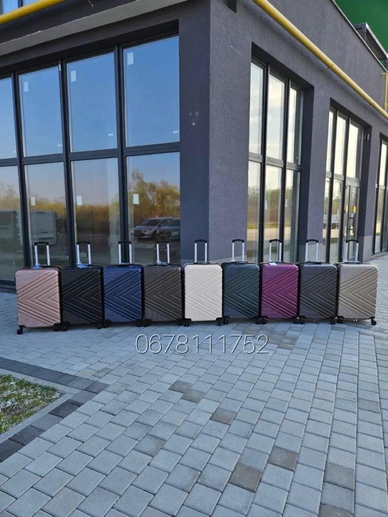 100% полікарбонат WINGS B030 Польща валізи чемоданы ручна поклажа — фото 7