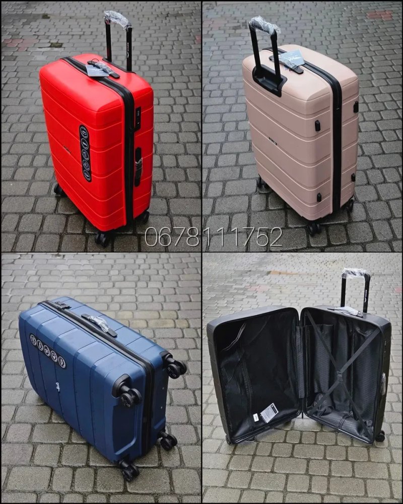 100% polypropylene WINGS HWF01 Польща валізи чемоданы ручна поклажа — фото 8