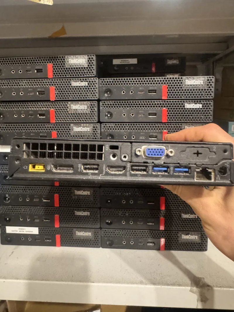 100шт. Lenovo ThinkCentre M720q Tiny s1151 (Core i3-9100T та i5-9500T / 8GB/SSD256GB M.2 NVMe) ОПТ• Готівка/Безготівка/USDT — фото 2