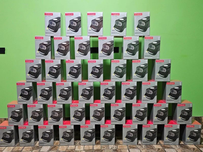 100w 60000mAh оригінальний портативний акумулятор TITANUM WC60 з 100W супер швидкою зарядкою. Якісний Power bank з гарантією 1 РІК, для ноутбука та ін — фото 8