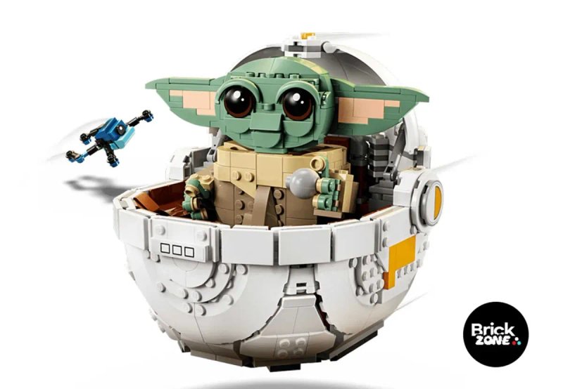 ‼️1048 деталей‼️Конструктор Grogu (Малюк Йода) з літаючою колискою Star Wars (75403) — фото 2