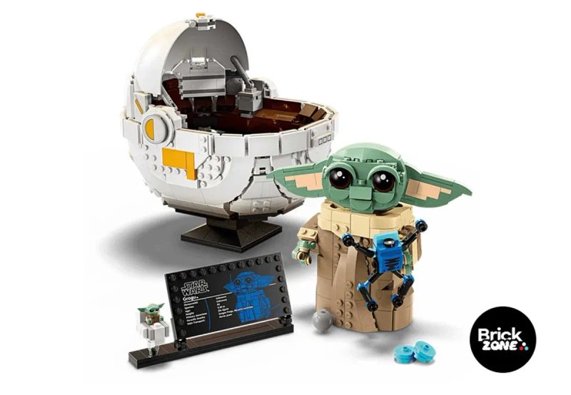 ‼️1048 деталей‼️Конструктор Grogu (Малюк Йода) з літаючою колискою Star Wars (75403) — фото 3