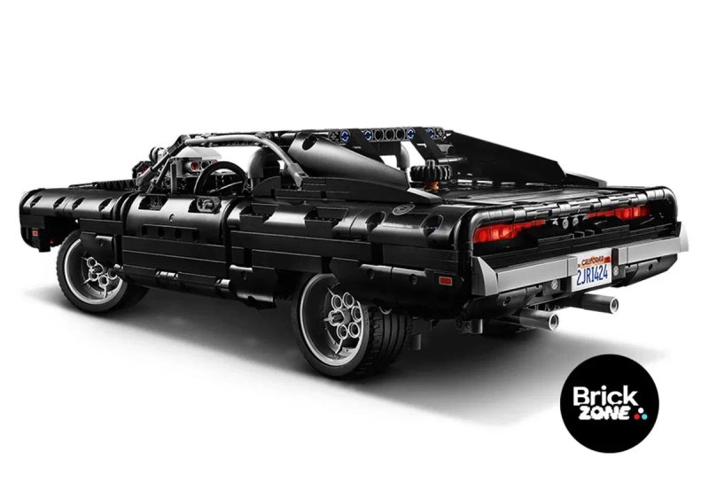 ‼️1077 деталей‼️Конструктор Dodge Charger R/T (42111) як авто Домініка Торетто з фільму Форсаж — фото 4