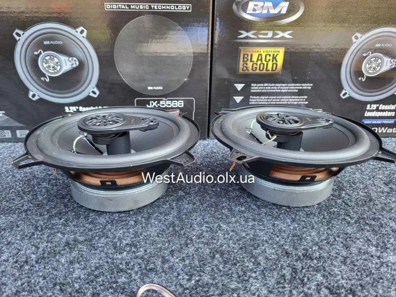 13см. Boschmann JX-5588/динаміки в авто/колонки/акустика ціна за пару — фото 3