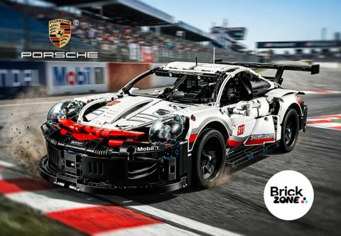 ‼️1580 деталей‼️ Конструктор Porsche 911 RSR (42096)