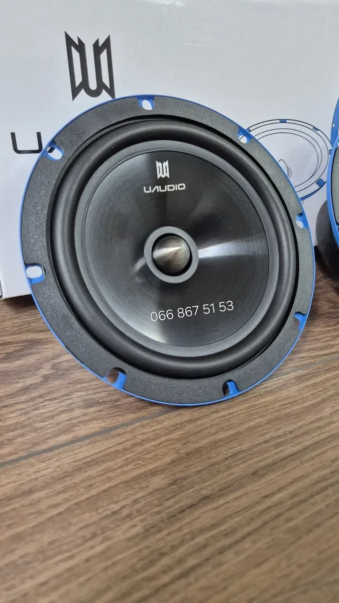 16см мідбаси UAudio Patron PM6 130Вт динаміки в авто, колонки, акустика, ціна за пару — фото 2