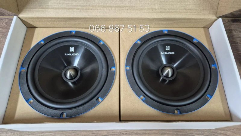 16см мідбаси UAudio Patron PM6 130Вт динаміки в авто, колонки, акустика, ціна за пару — фото 5