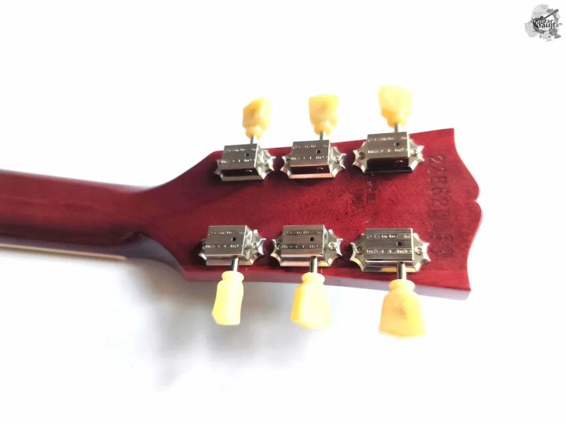 $2099 Gibson SG '61 Sideways Vibrola '2022 Vintage Cherry w/case&docs — фото 5