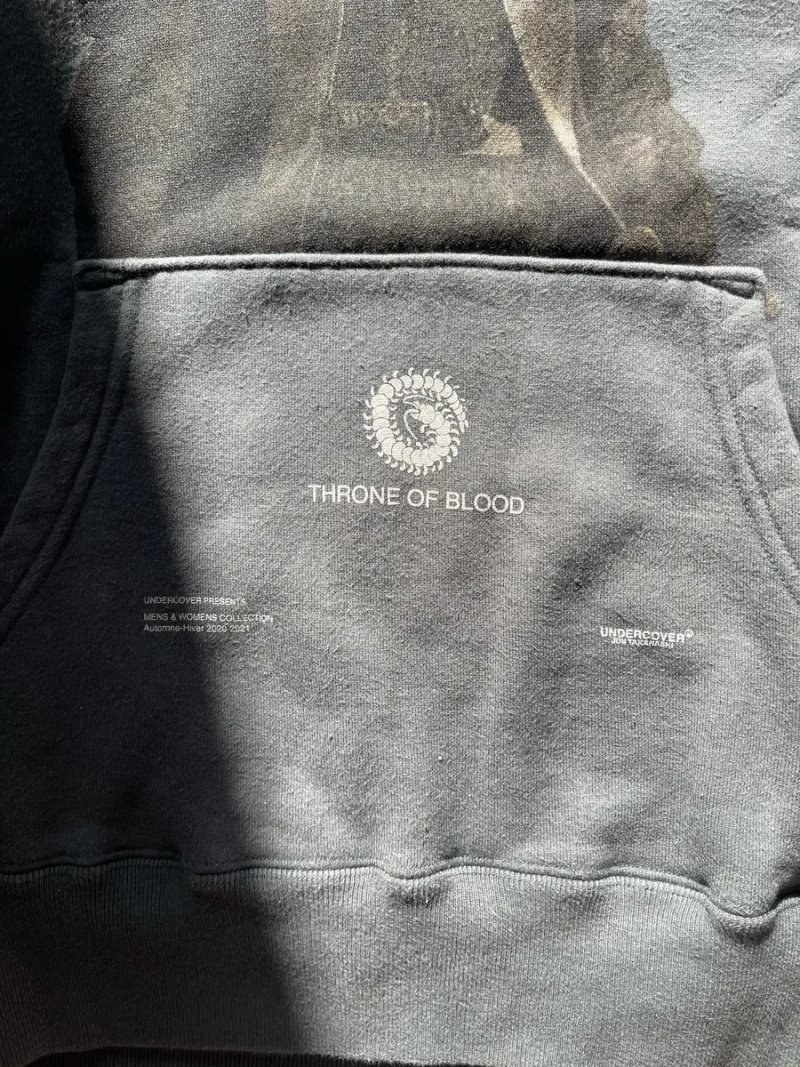 20AW Undercover Jun Takahashi “Throne of Blood” Olive Hoodie худи андеркавер — фото 3