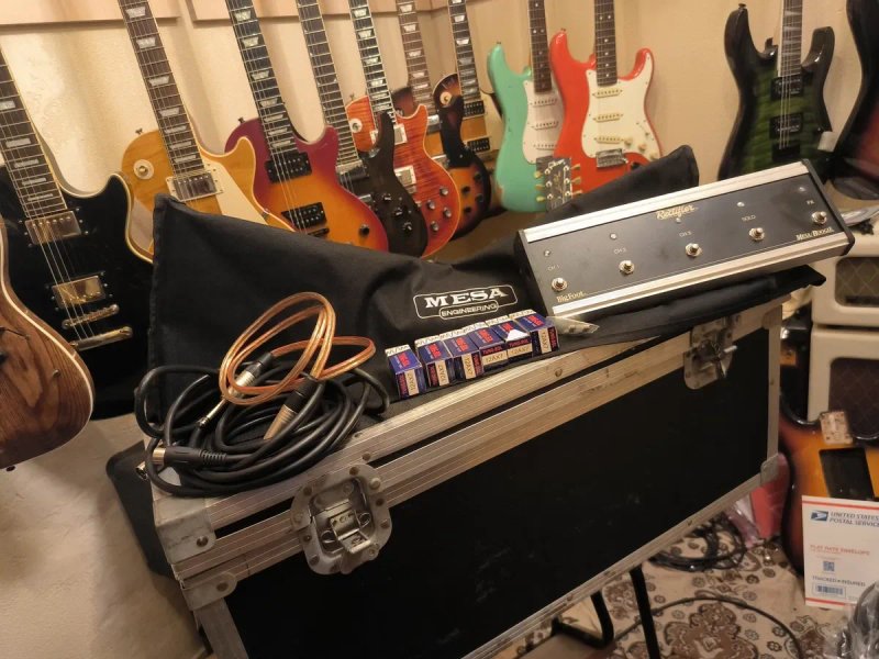 $2100 Ідеал Mesa Boogie Triple Rectifier Solo Head 150W '2000-2009 повний комплект, з чохлом, кейсом, футсвітчем та ін. — фото 3