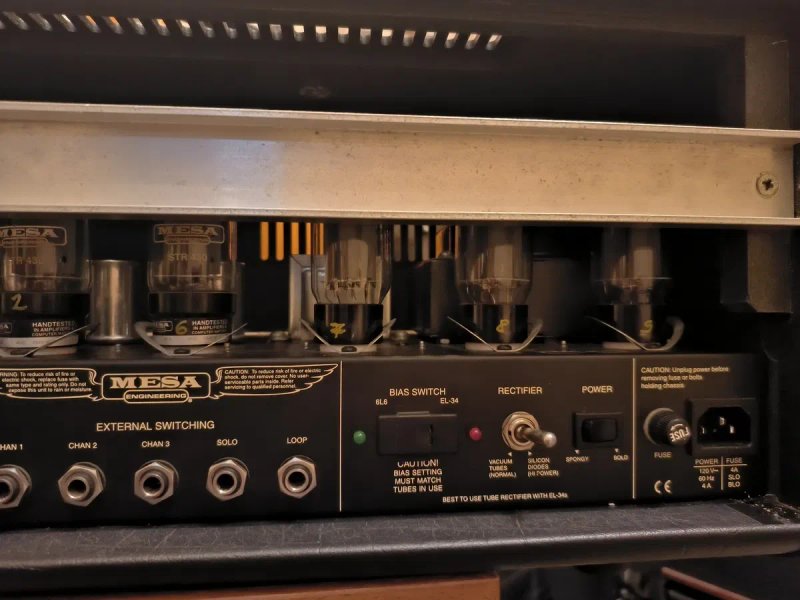 $2100 Ідеал Mesa Boogie Triple Rectifier Solo Head 150W '2000-2009 повний комплект, з чохлом, кейсом, футсвітчем та ін. — фото 6