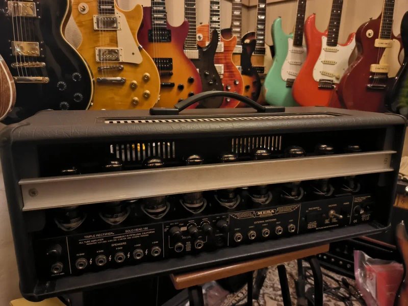 $2100 Ідеал Mesa Boogie Triple Rectifier Solo Head 150W '2000-2009 повний комплект, з чохлом, кейсом, футсвітчем та ін. — фото 7