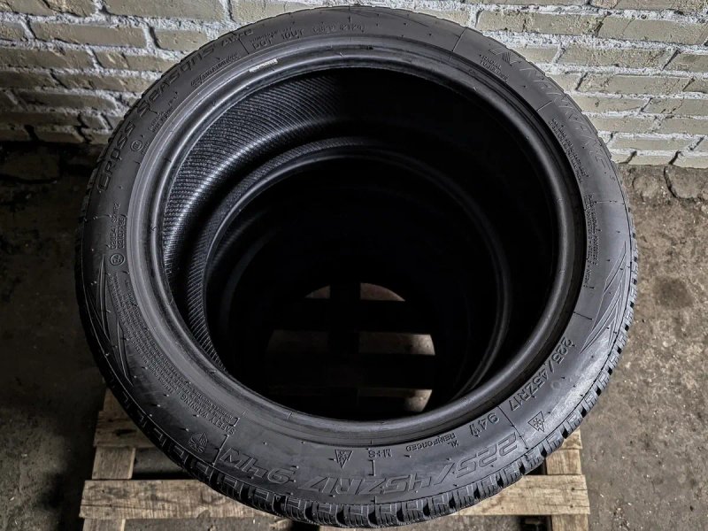 225/45r17 NANKANG | 8.5mm | 2024 | Як нові, ідеальний стан, без пошкоджень, без ремонтів, без дефектів | Комплект / 4шт | Преміум всесезонні шини — фото 3