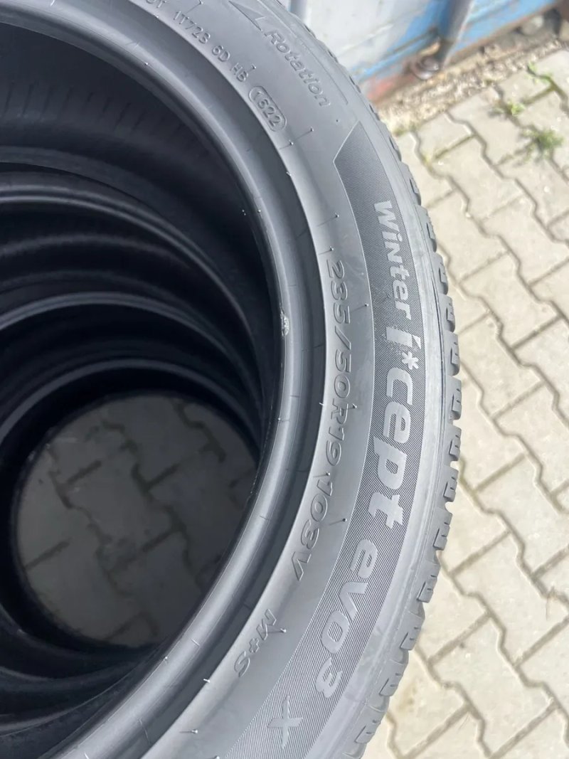 235/50 R19 Hankook 4шт 2022рік 5.5мм-6.3мм Залишок протектора — фото 5