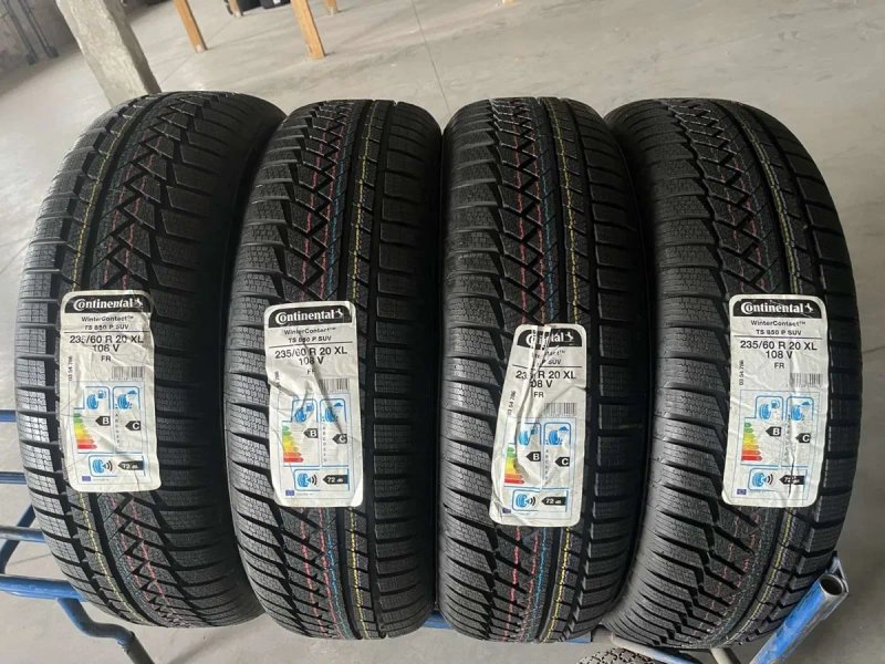235/60/20 R20 Continental WinterContact TS850P 4шт нові зима — фото 3
