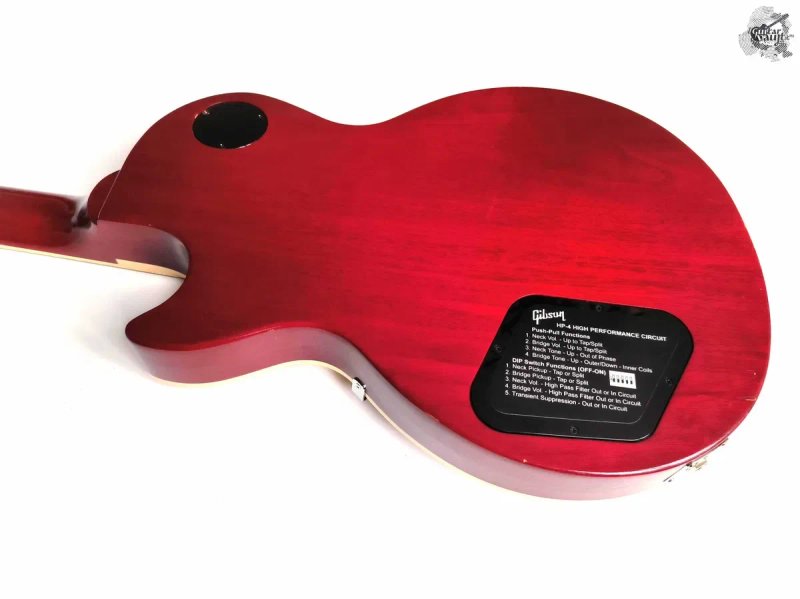 $2390 Gibson Les Paul Traditional Pro V '2021 Satin Wine Red w/case — фото 4
