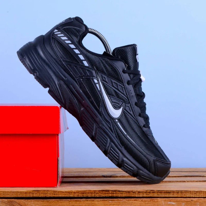 (2393) Кросівки Nike Initiator чорні з сірим лого (37-46) найк найки В'єтнам — фото 4