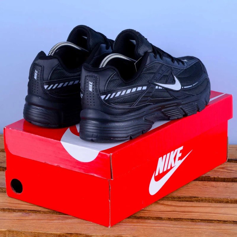 (2393) Кросівки Nike Initiator чорні з сірим лого (37-46) найк найки В'єтнам — фото 5